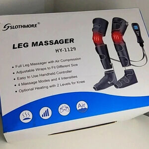 Full Leg Massager with Air Compression One Size Optional Heating